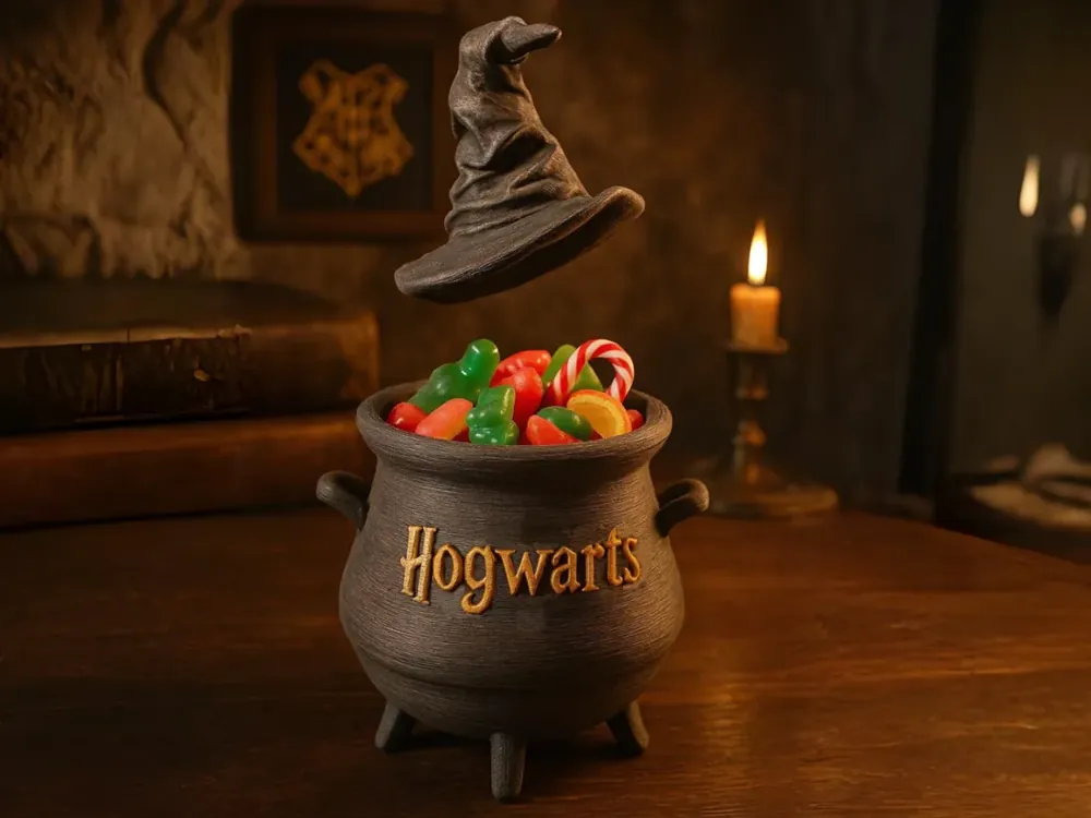 Foto real: Caldeirão de Doces Hogwarts