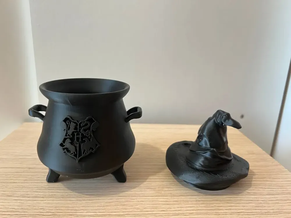 Foto real: Caldeirão de Doces Hogwarts