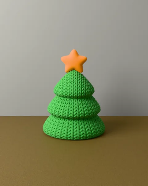 Árvore de Natal de Crochê