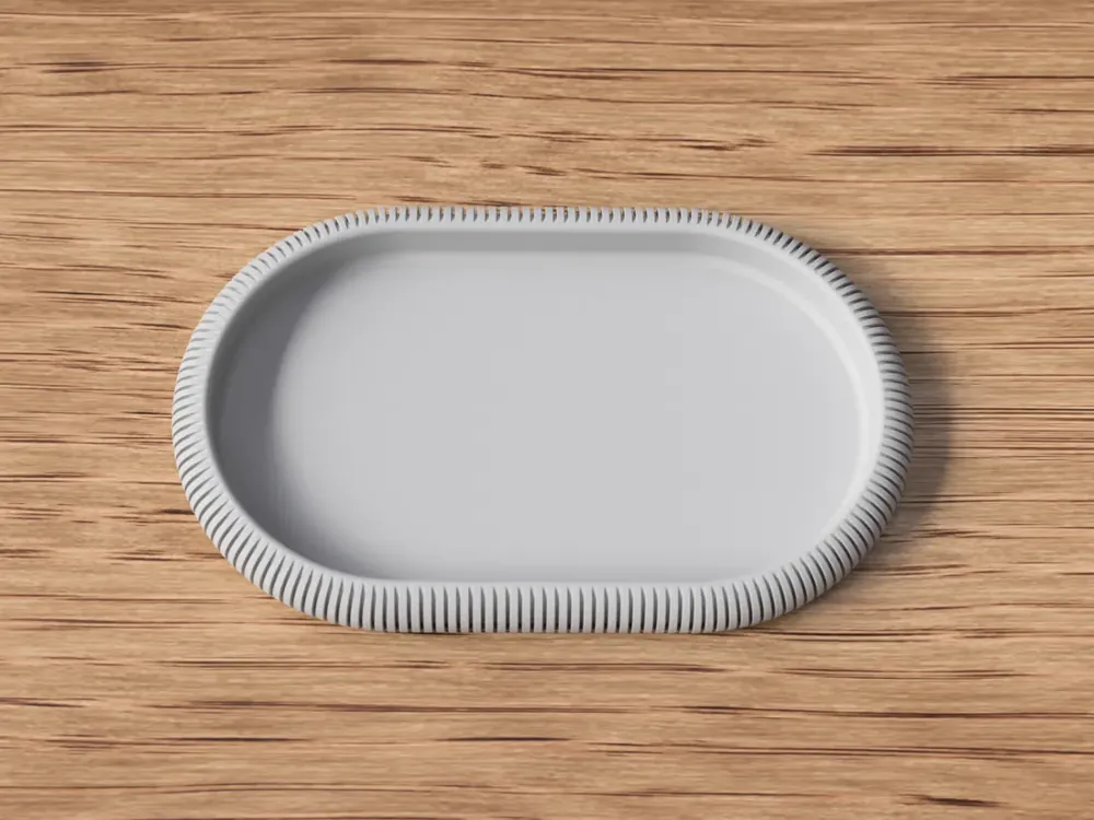 Foto real: Bandeja Japandi