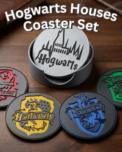 Porta-Copos das Casas de Hogwarts
