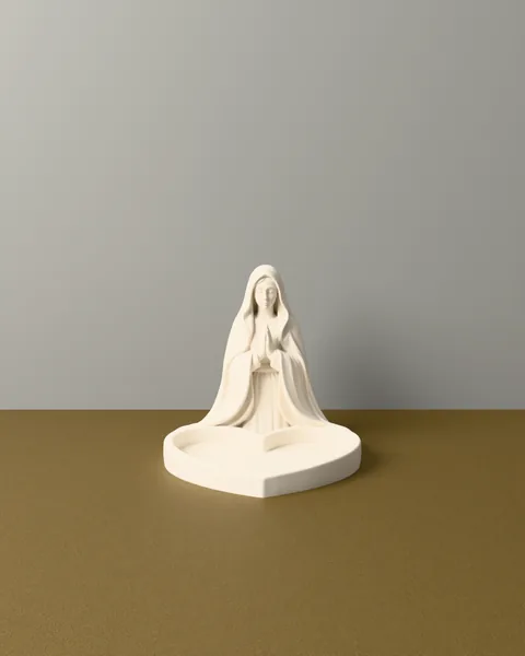 Porta-Terço Coração de Nossa Senhora
