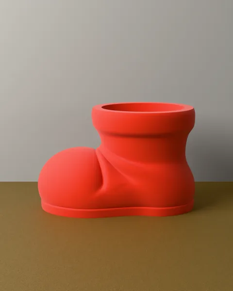 Bota de Papai Noel para Doces
